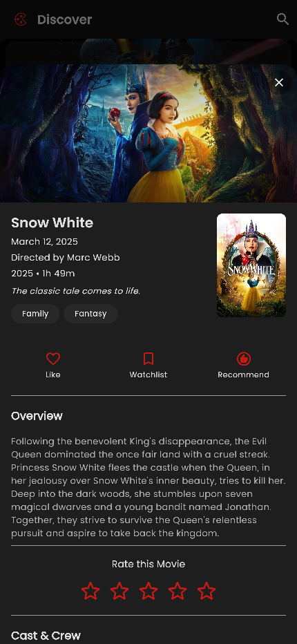 Explore Details, Rate, and Recommend